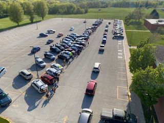 Elementary Parade Aerial